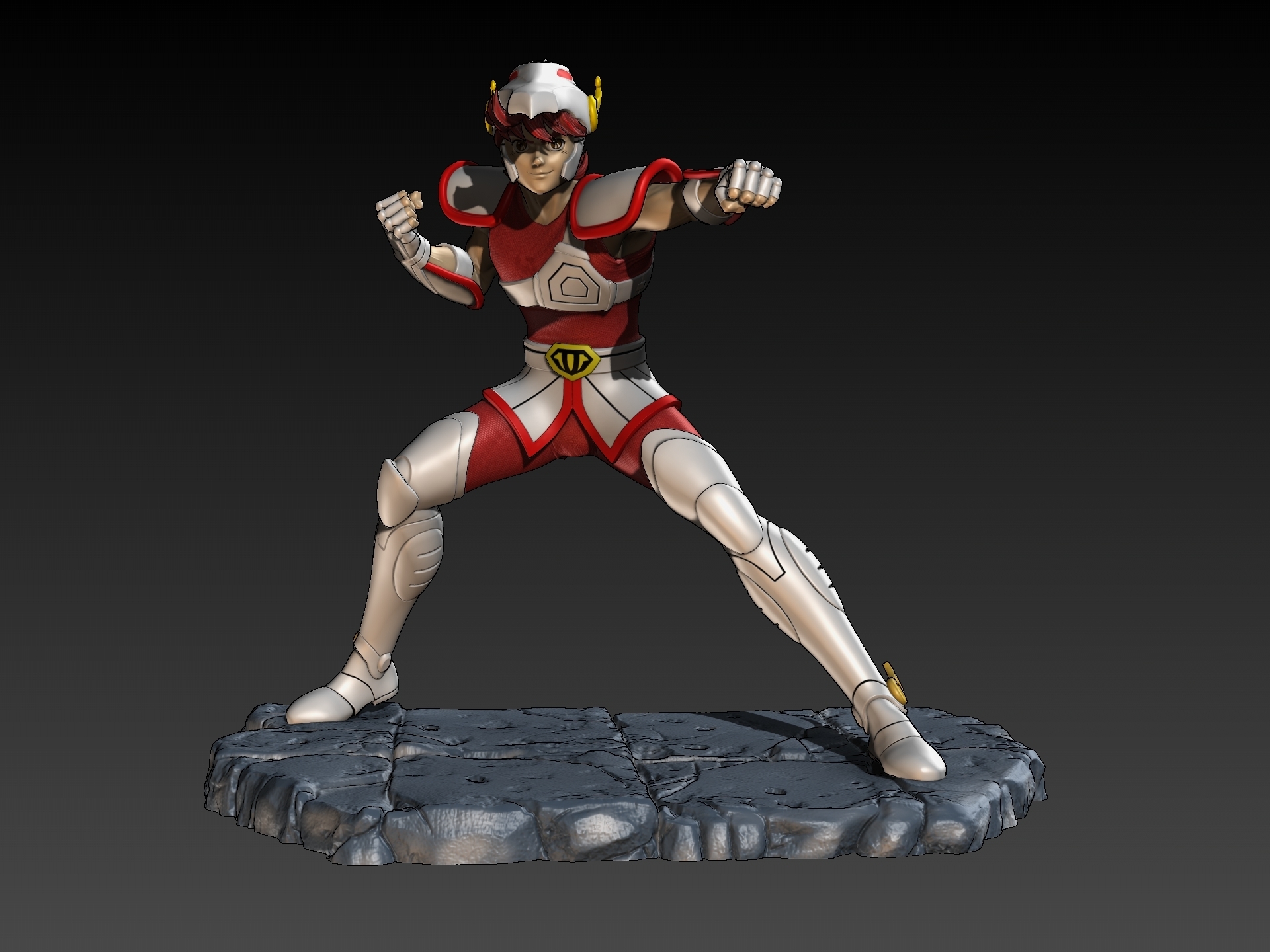 Saint Seiya Pegasus Seiya, figura da assemblare